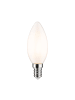 paulmann LED Fil Kerze E14 470lm 4,5W 2700K dim opal 2700K F
