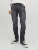 Jack & Jones Jeans Slim Fit Stretch JJIGLENN in Schwarz