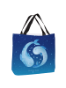 Mr. & Mrs. Panda Tasche Sternzeichen Fische ohne Spruch in Sternenhimmel Blau