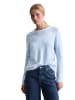 Marc O'Polo DENIM Gestreifter Pullover regular in Light Blue