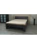 Feldmann-Wohnen Bett Paris wenge 107,6 / 217,6 / 79,5cm