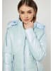 faina Damen Leichte Steppjacke in Hellblau