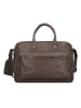 Billy the Kid Nasty Cowboys Franklin Aktentasche Leder 40 cm Laptopfach stonegrey
