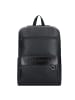 The Bridge Damiano Rucksack Leder 39 cm Laptopfach in nero