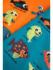 Coccodrillo Baumwoll-T-Shirt mit kurzen Ärmeln in türkis
