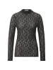 Rich & Royal Spitzenshirt in schoko