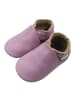 Basrakids Baby Krabbelschuhe aus Leder, weiche Lauflernschuhe mit rutschfester Sohle 