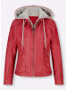 Heine Lederjacke in hummer