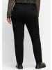 sheego Jogg Pants in schwarz