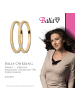 BALIA Ohrringe vergoldet (Gelbgold 750) Design Größe ca. 5cm Creolen