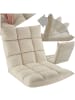 tectake Relaxsessel  Snooze , 108 x 57 x 13,5 cm, beige