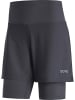 GORE WEAR Shorts R5 2in1 in Grau