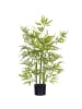 HOMCOM Künstliche Pflanze in Grün 15L x 15B x 90H cm