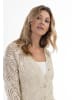 Usha Damen Strick Cardigan in Creme