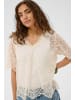CULTURE Bluse kurzarm CUjuko Relaxed fit in Whitecap