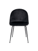 ebuy24 Esszimmerstuhl Geneve Schwarz 2er Set