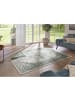 NORTHRUGS In- & Outdoor Wendeteppich Borbon grün creme