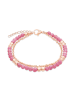 s.Oliver Armband Colorful Beads in roségold