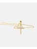 Diamant L'éternel Halskette aus 375 Gelbgold mit Diamant