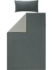 REDBEST Renforcé Wendebettwäsche in anthrazit-kiesel