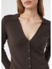 comma Strickjacke in 8940_dunkelbraun