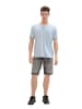 Tom Tailor Jeansshorts Straight Leg Regular Fit Denim Shorts in Grau