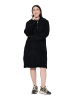 Ulla Popken Midikleid in schwarz