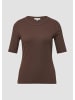 s.Oliver T-Shirt in 8828_mokka