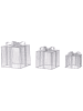 Beliani LED Deko ARNES in Silber - (W) 25 x (H) 25 x (L) 25 cm