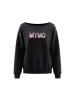 myMo Women Sweatshirt in BLACK