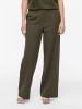 Vila Wide Leg Hose in Forest Night1
