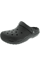 Crocs Classic Fuzz-Lined Clog Clogs Schwarz