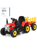 COSTWAY 12V Traktor ab 3 Jahren in Rot