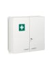 relaxdays Medizinschrank in Weiß - (B)53 x (H)53 x (T)21,5 cm