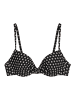 Marc O'Polo Bügel-Bikini-Top Palm Border Geo in black geo print