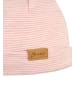 Sterntaler Beanie Streifen in rosa mel.
