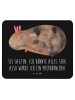 Mr. & Mrs. Panda Maus Pad Einhorn Meerschweinchen mit Spruch in Schwarz