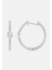 Ethische Diamanten Ohrringe aus 375 Weißgold mit Lab Grown Diamant