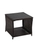 relaxdays Balkontisch in Braun - (B)45 x (H)40 x (T)45 cm