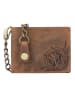 Greenburry Vintage Geldbörse RFID Leder 12 cm in braun