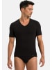 Hanro Unterhemd / Shirt Kurzarm Natural Function in Schwarz