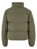 Urban Classics Urban Classics Damen Ladies Short Peached Puffer Jacket in tiniolive