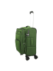 travelite Cubis 4 Rollen Kabinentrolley S 55 cm mit Dehnfalte in green