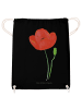 Mr. & Mrs. Panda wander rucksack Blume Mohnblume ohne Spruch in Schwarz