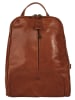 piké Rucksack echt Leder in braun