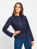Heine Lederimitat-Blazer in marine