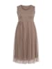 Ulla Popken Midikleid in blassbraun