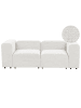Beliani 2-Sitzer Sofa FALSTERBO in Weiß - (W) 204 x (H) 70 x (L) 105 cm