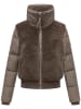 Navahoo Fleecejacke Teddyzone 14 in Stone Brown