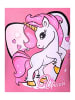 United Essentials T-Shirt Einhorn in Pink